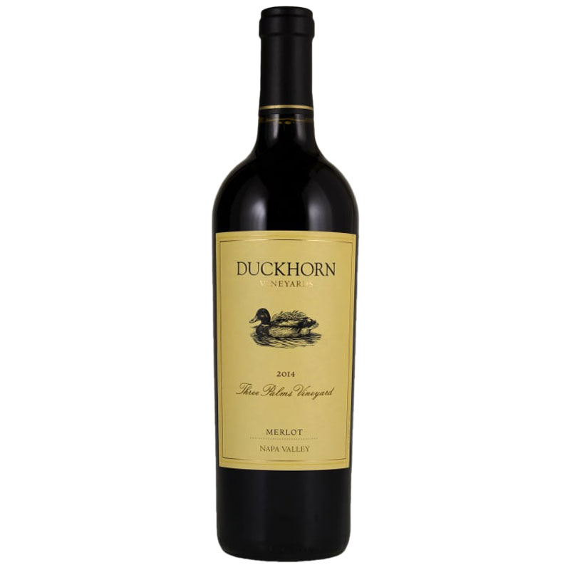 Duckhorn Three Palms Merlot 2014, 6 pack (in original box)